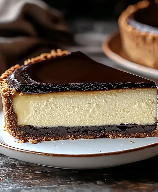 Boston Cream Pie Käsekuchen