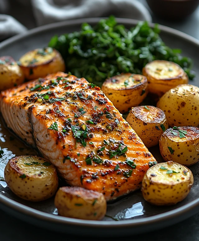 Instant Pot Lachs mit Kartoffeln