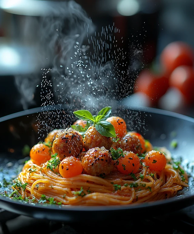 Spaghetti Fleischbällchen
