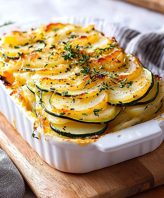 Kartoffel Zucchini Auflauf