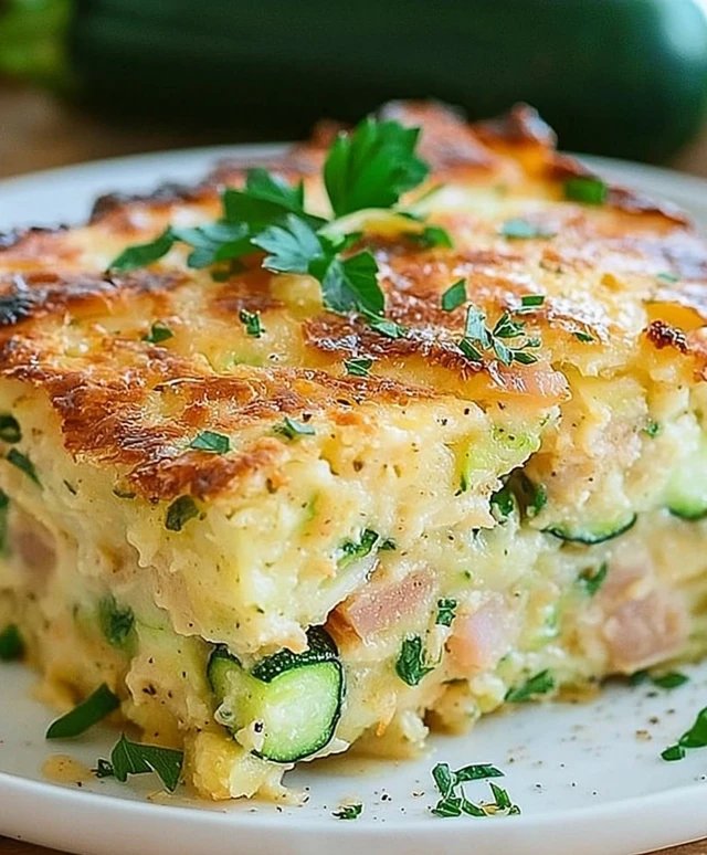 Zucchiniauflauf kochen