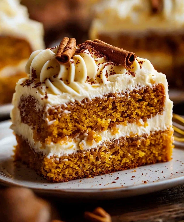 Kürbiskuchen Frischkäse-Frosting