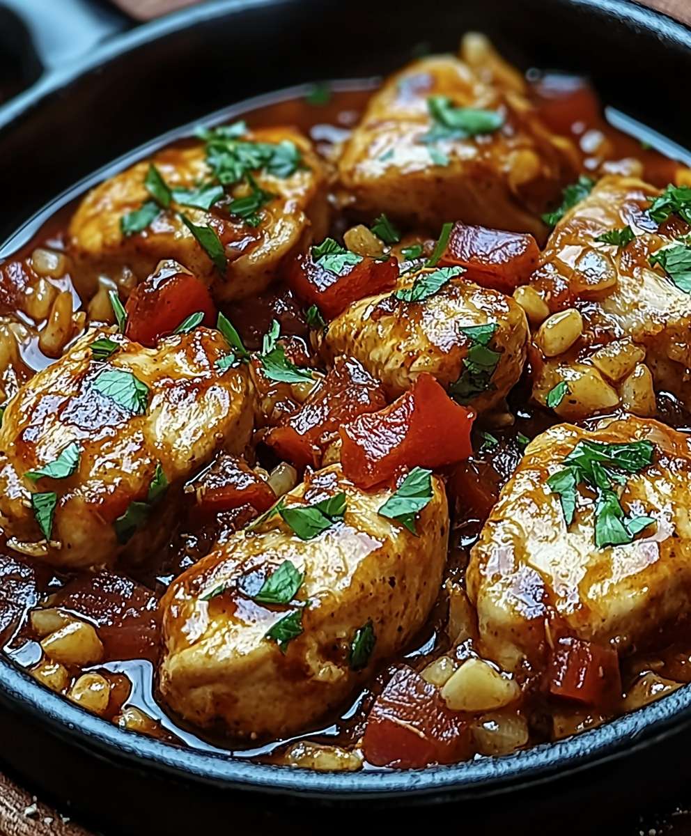 Spanische Hähncheneintopf