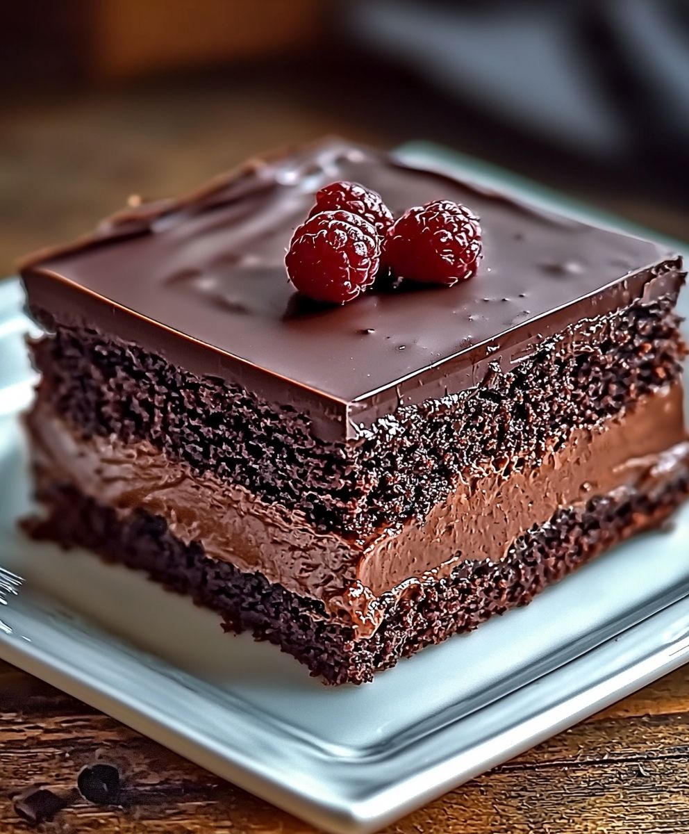Schokoladen Mascarpone Kuchen