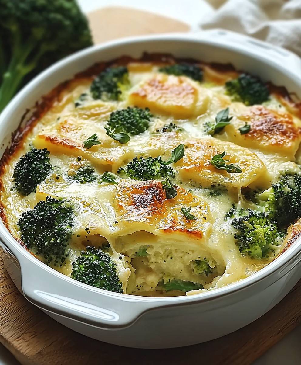 Brokkoli Maultaschen Auflauf
