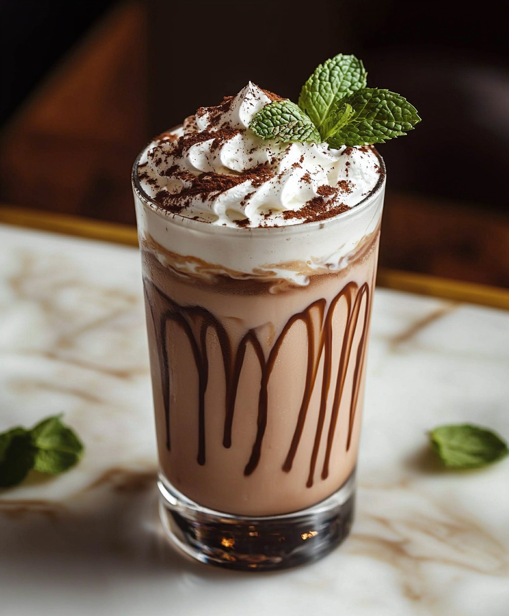 Minze Mokka Frappe