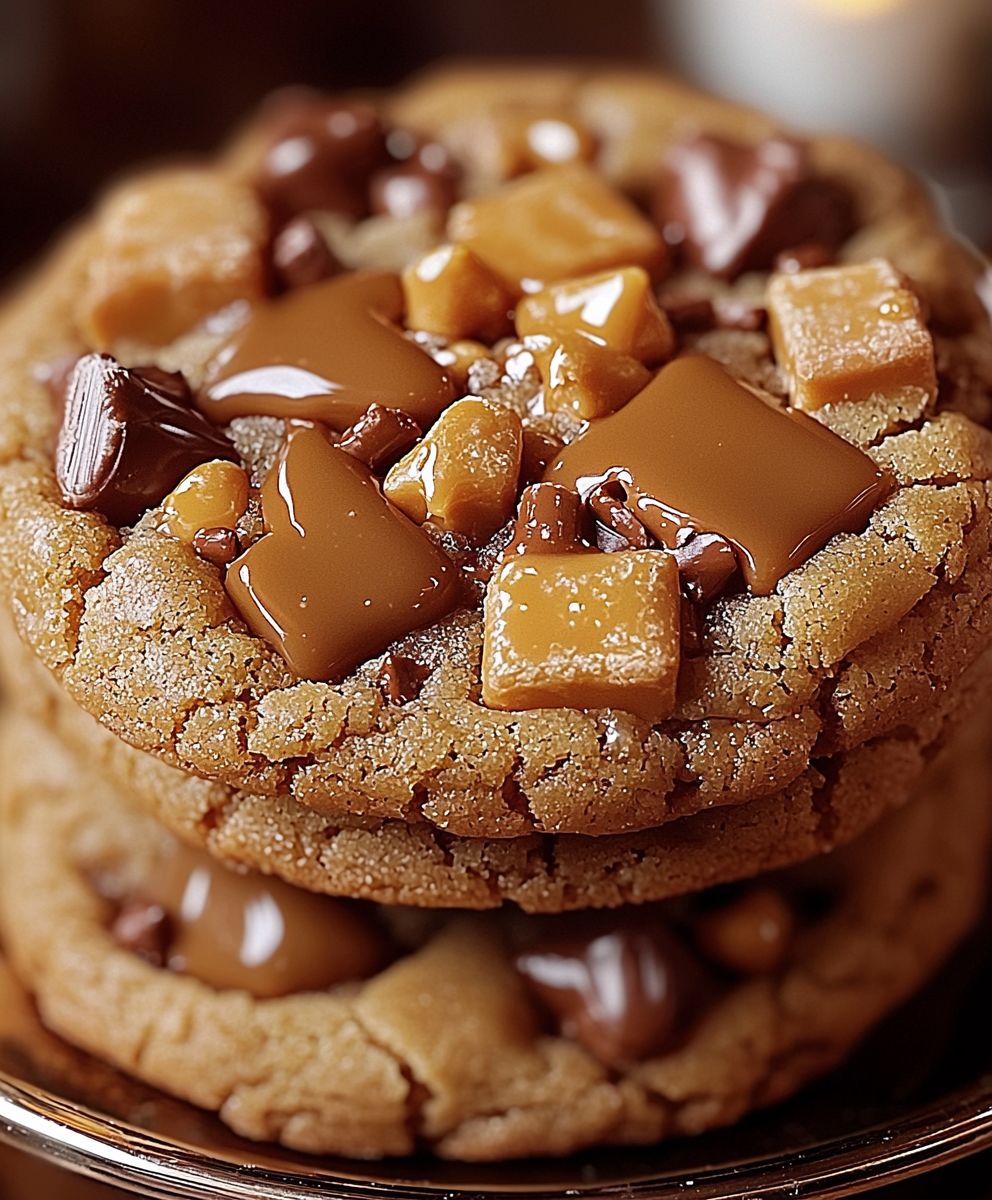Butterfinger Karamell Crunch Kekse