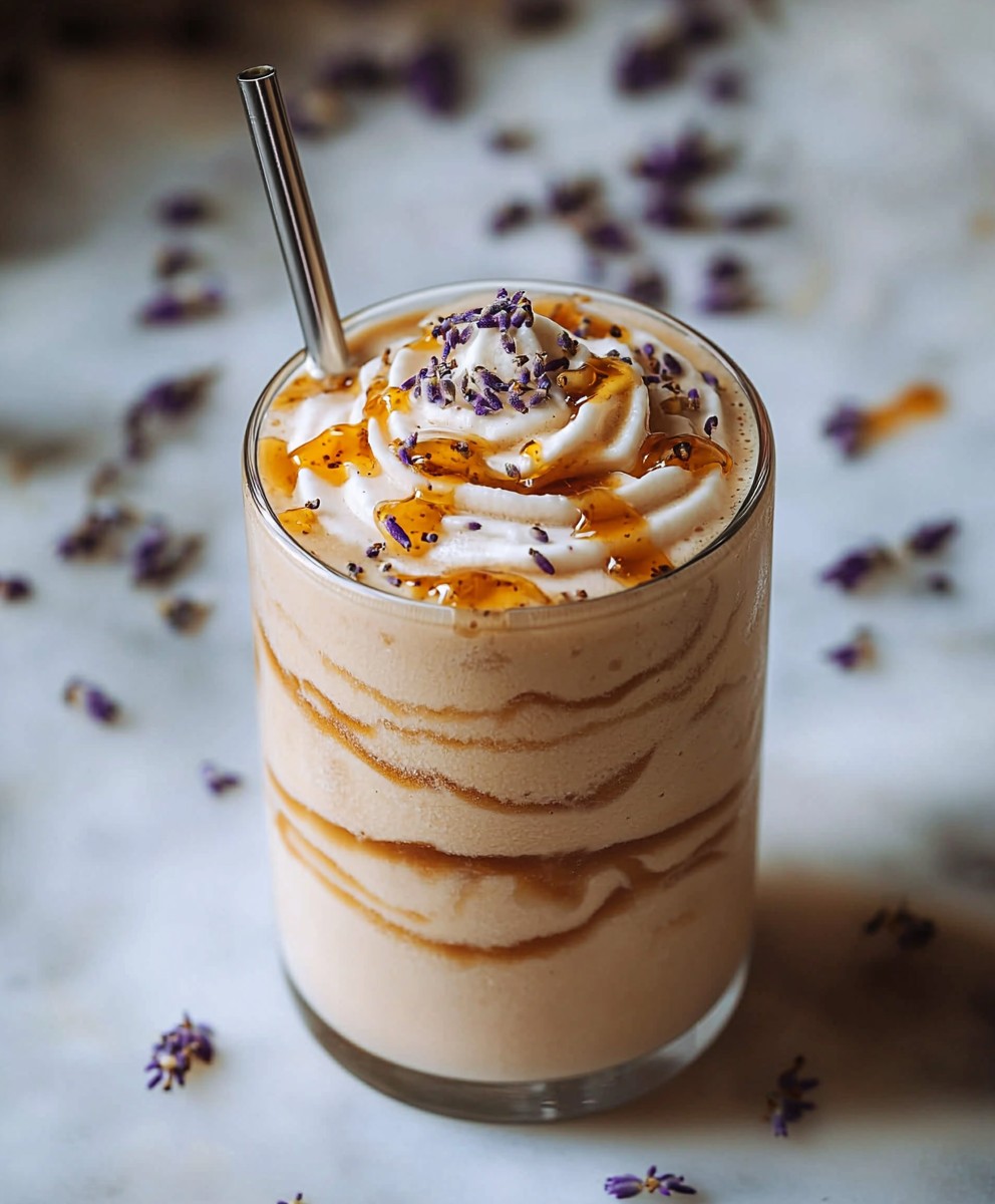 Honig Lavendel Frozen Latte