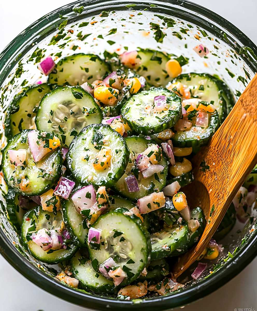 Mexikanischer Gurkensalat