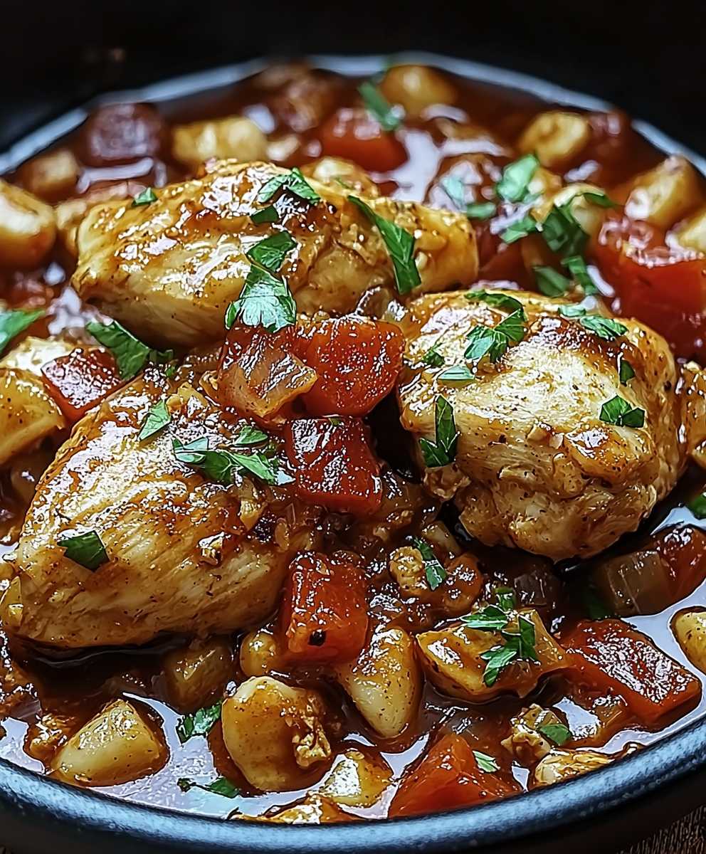 Spanische Hähncheneintopf