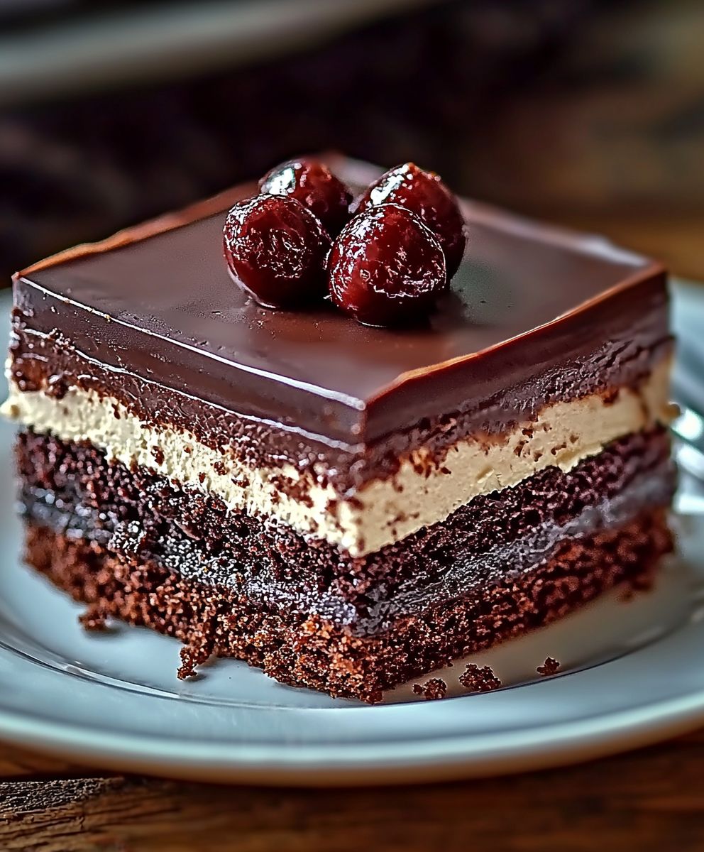 Schokoladen Mascarpone Kuchen