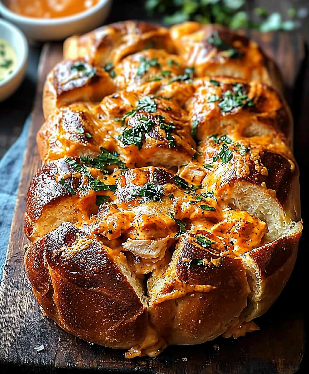 Buffalo Ranch Chicken Brot
