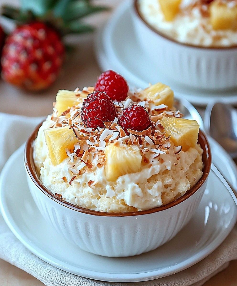 Ananas-Kokos-Dessert