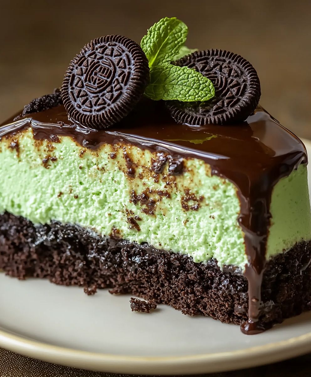 Minz Oreo Käsekuchen