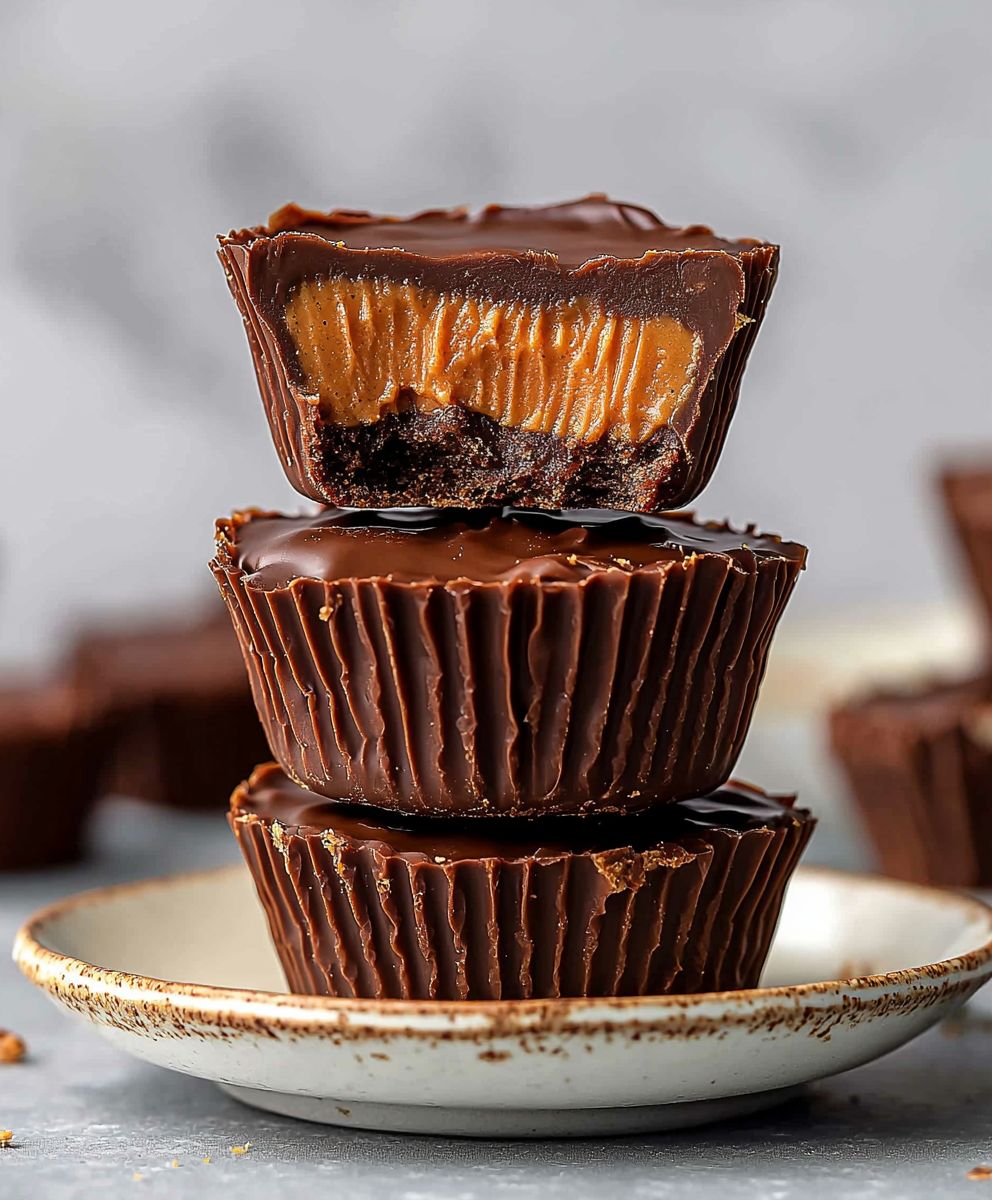 Erdnussbutterbecher herstellen