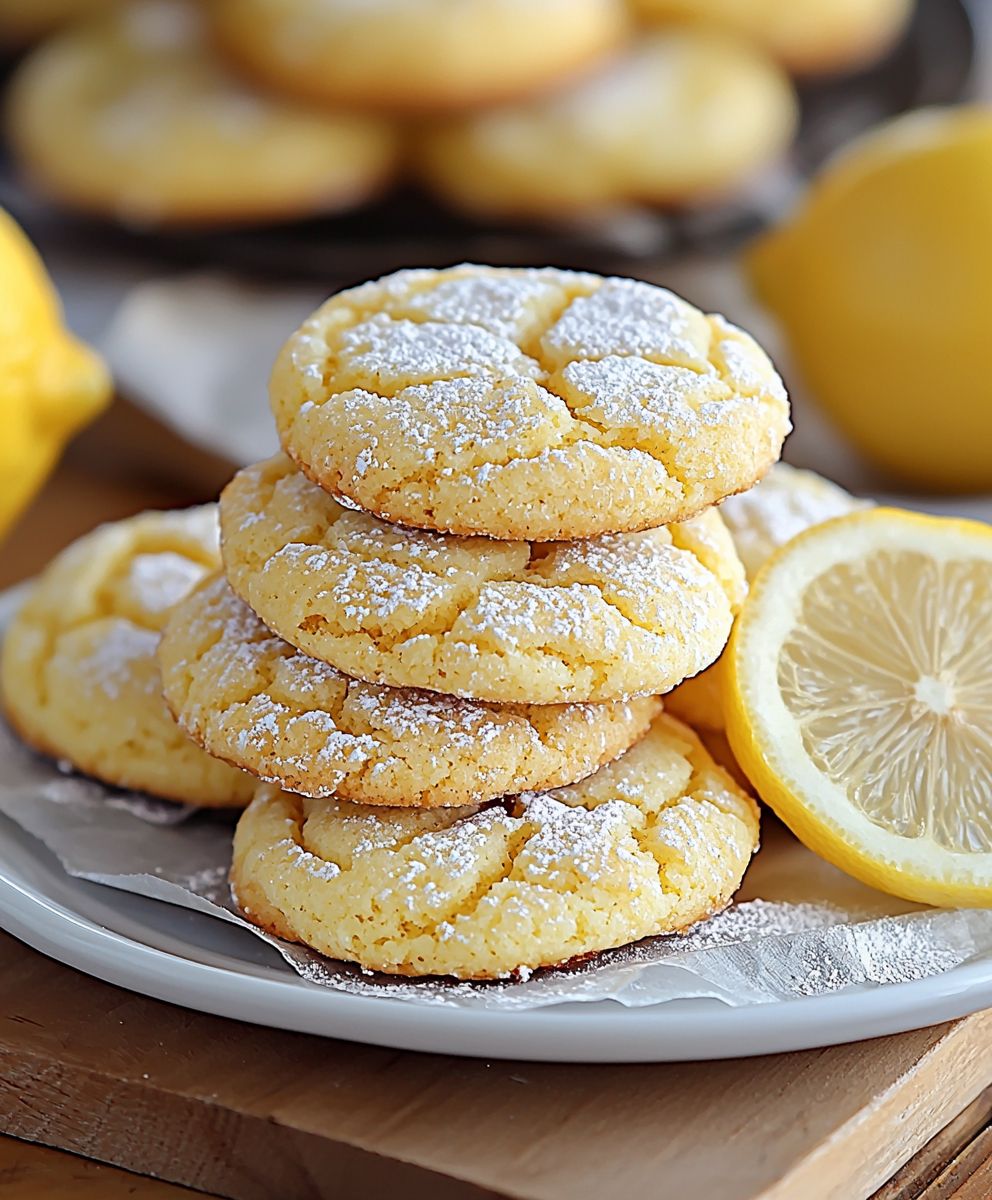 Zitronenkekse Backen Kuchenmischung