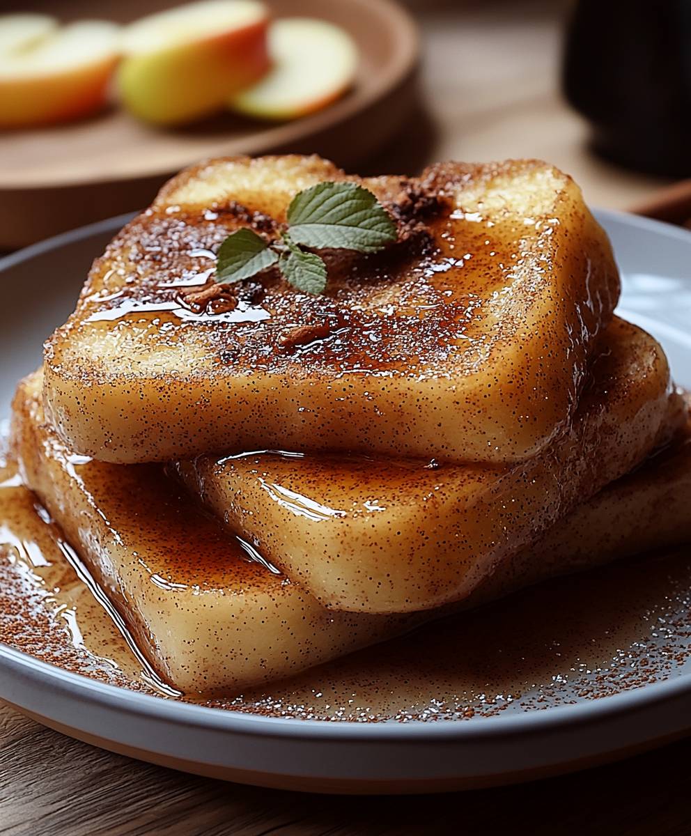 Apfel Zimt French Toast