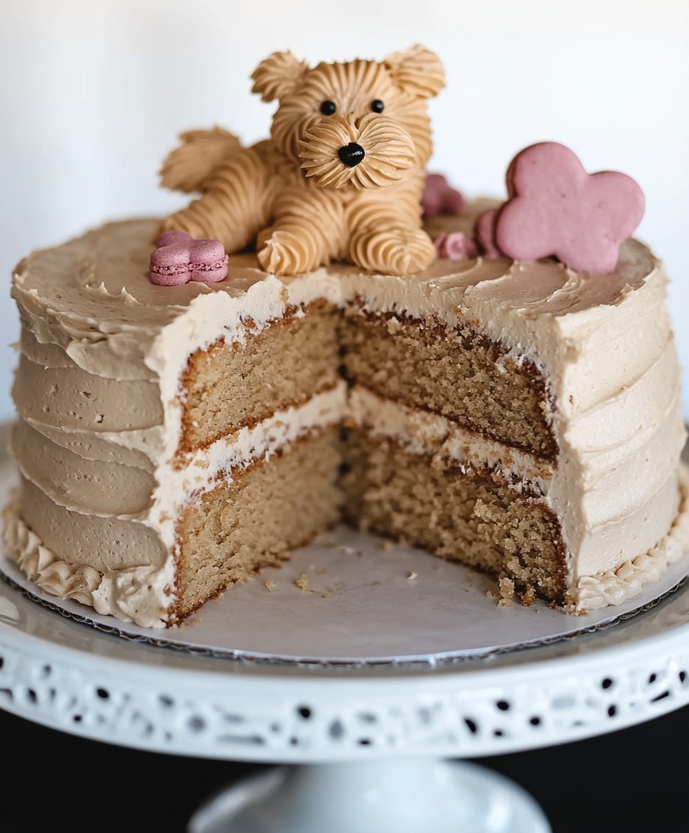 Hunde Geburtstagstorte backen
