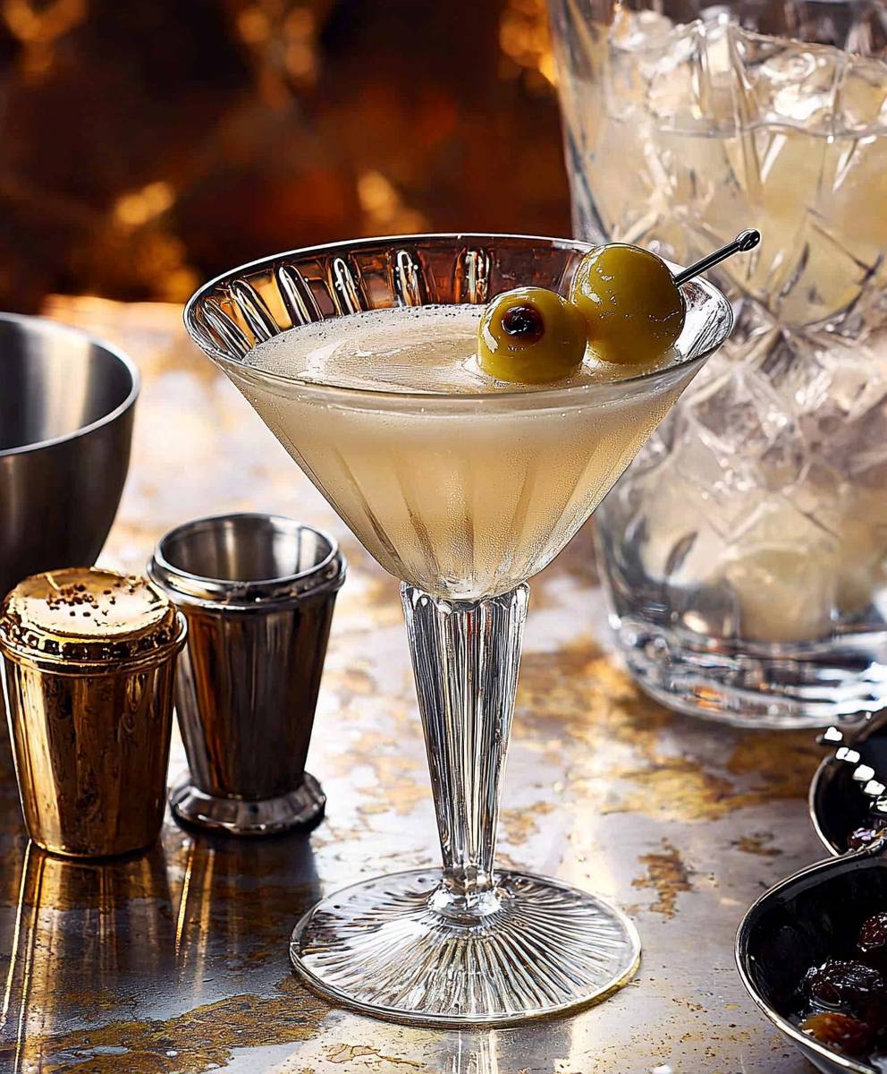 Dirty Martini schnell einfach