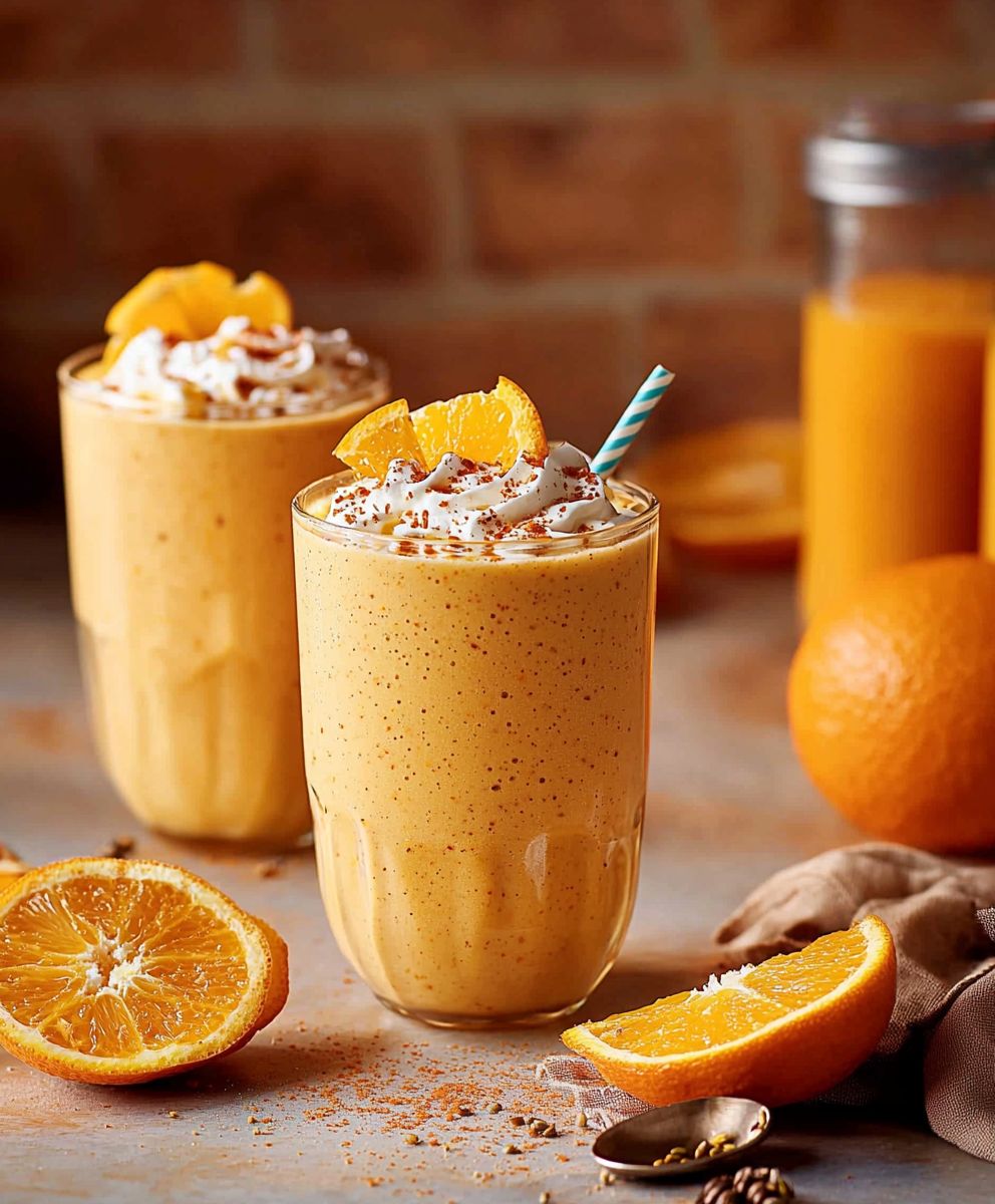 Orangen Creamsicle Protein Smoothie