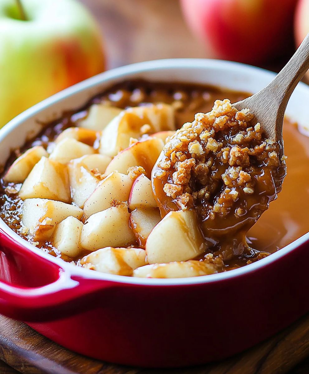 Karamell Apfel Dip