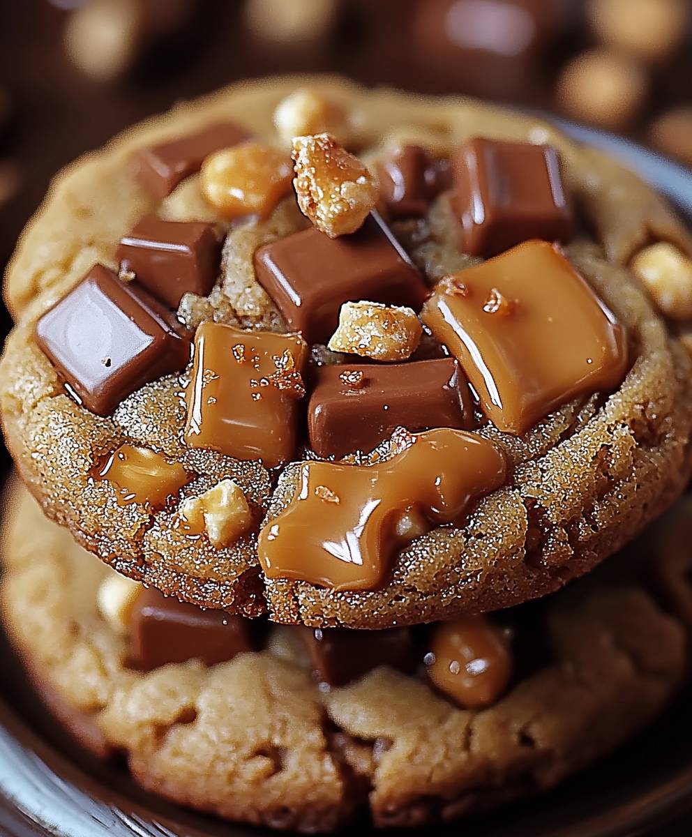 Butterfinger Karamell Crunch Kekse
