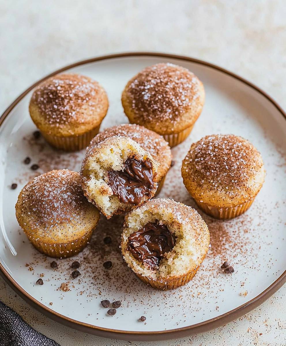 Nutella Zimt Zucker Muffins