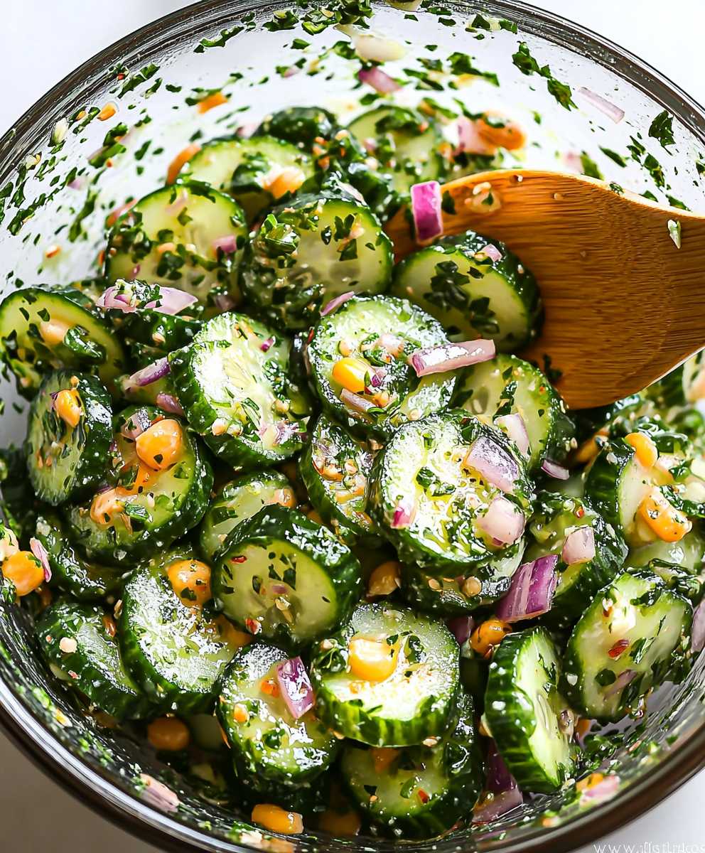 Mexikanischer Gurkensalat