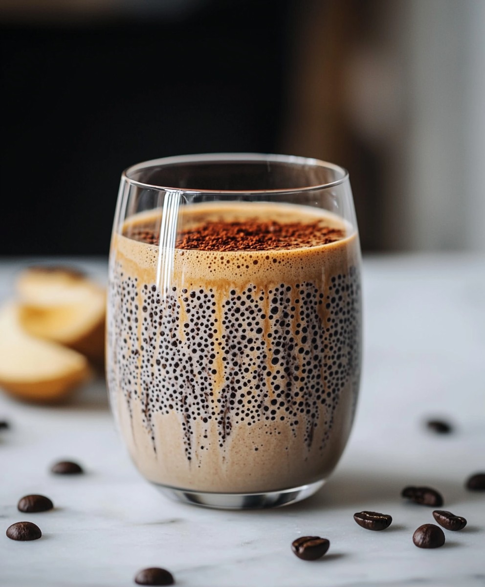 Kaffee Chia Smoothie