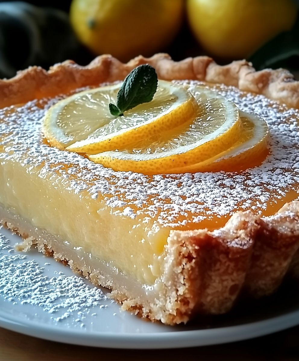 Mandel Zitronen Tarte