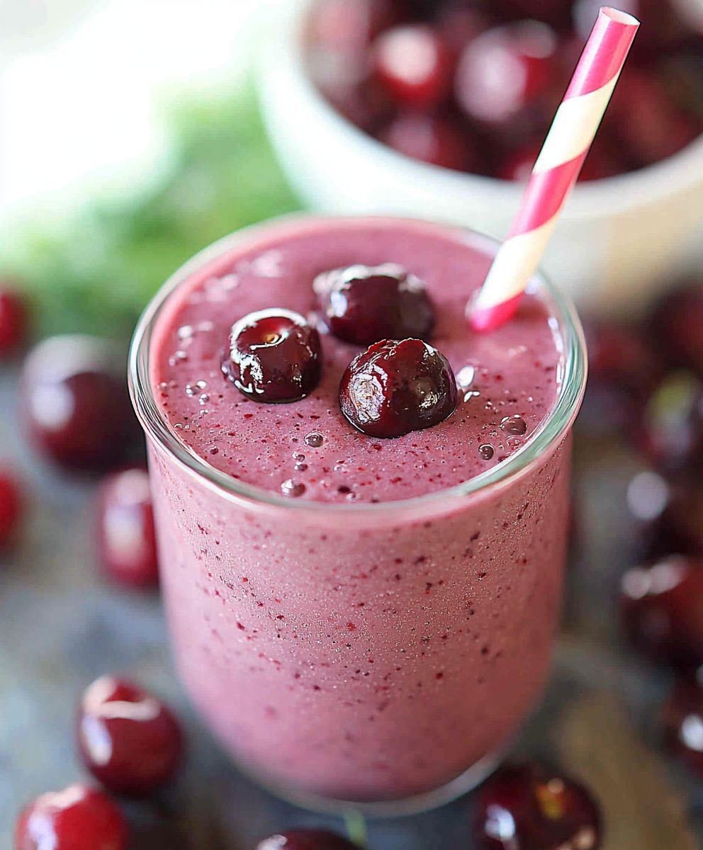 kirschen smoothie vegan