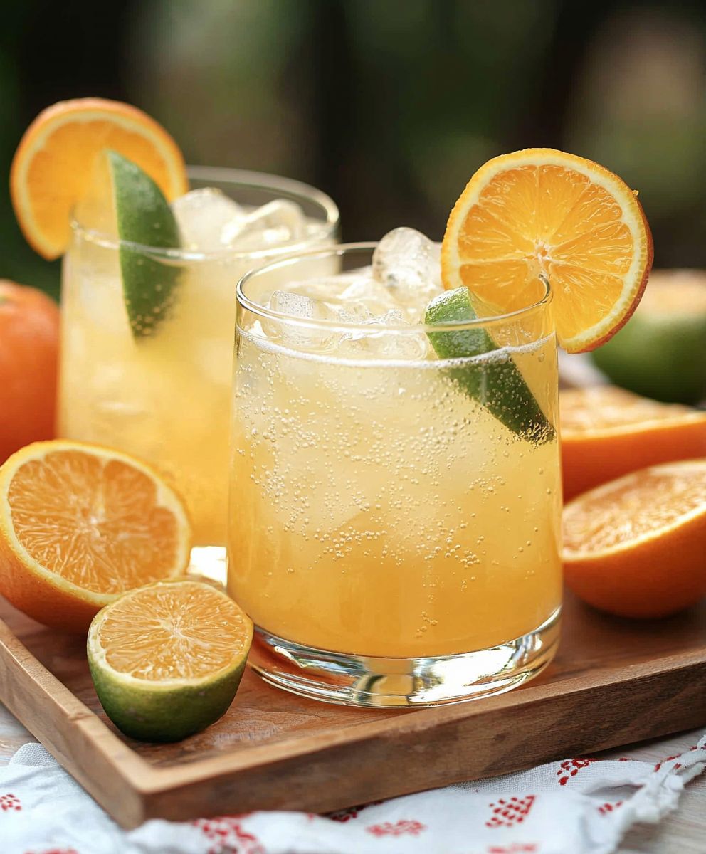 Zitrusfrüchte Mocktails