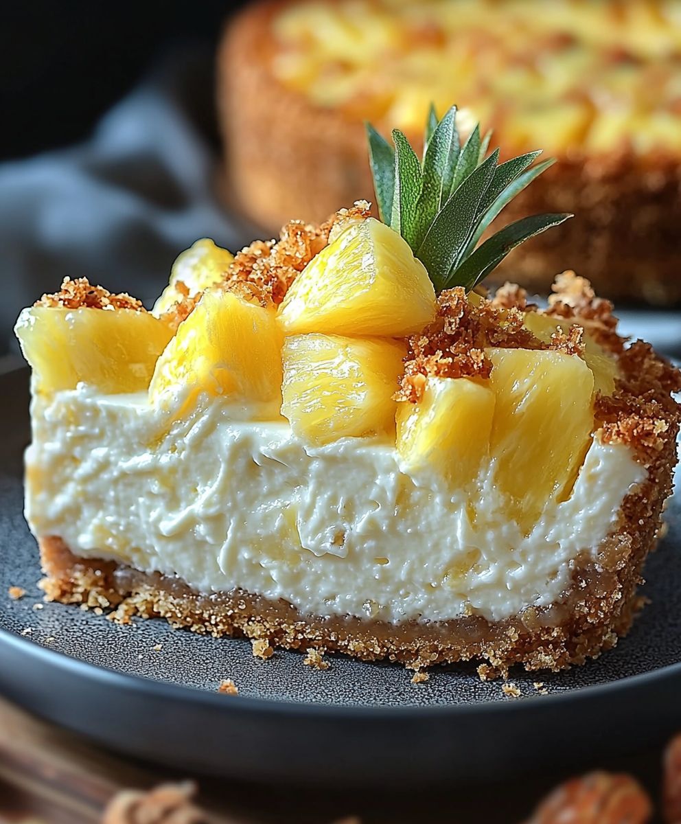 Ananas Käsekuchen backen