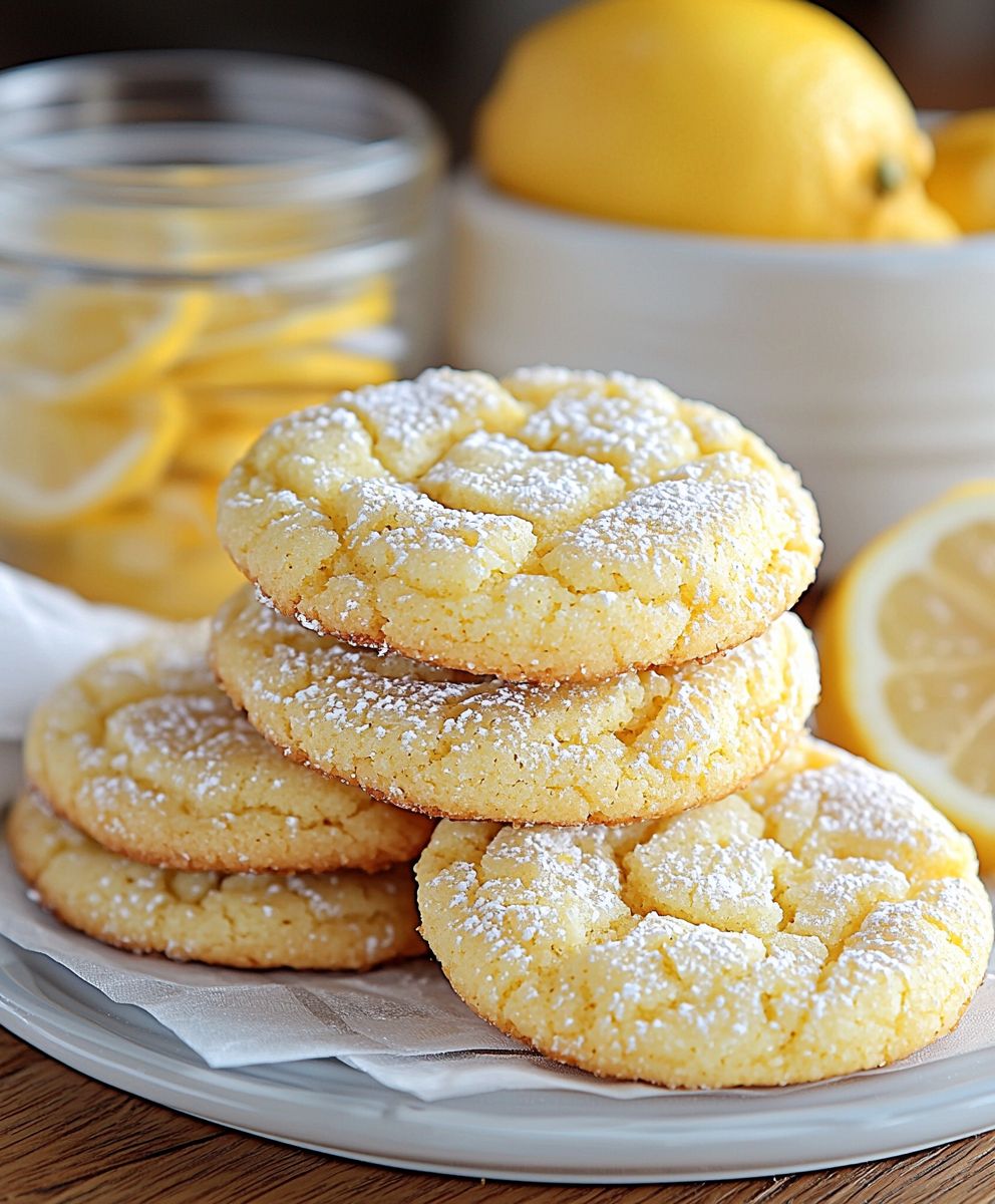 Zitronenkekse Backen Kuchenmischung