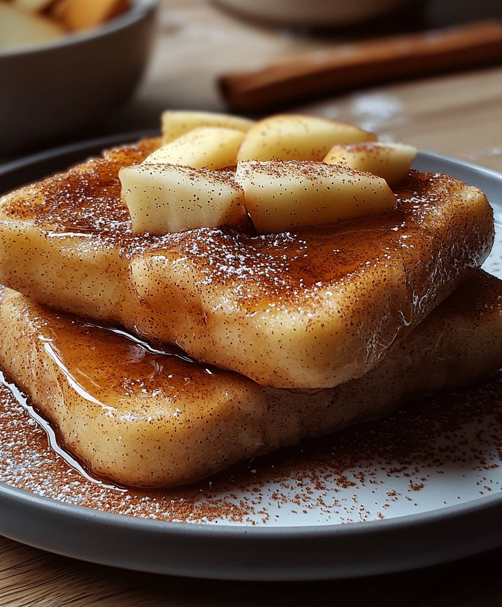 Apfel Zimt French Toast
