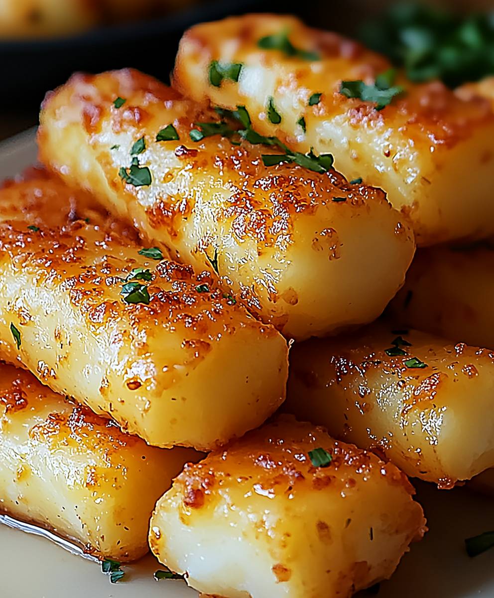Kartoffel Käse Sticks selber machen