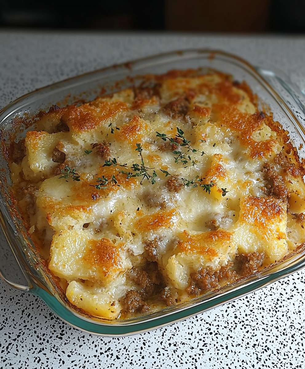 Kohlrabi Hack Auflauf