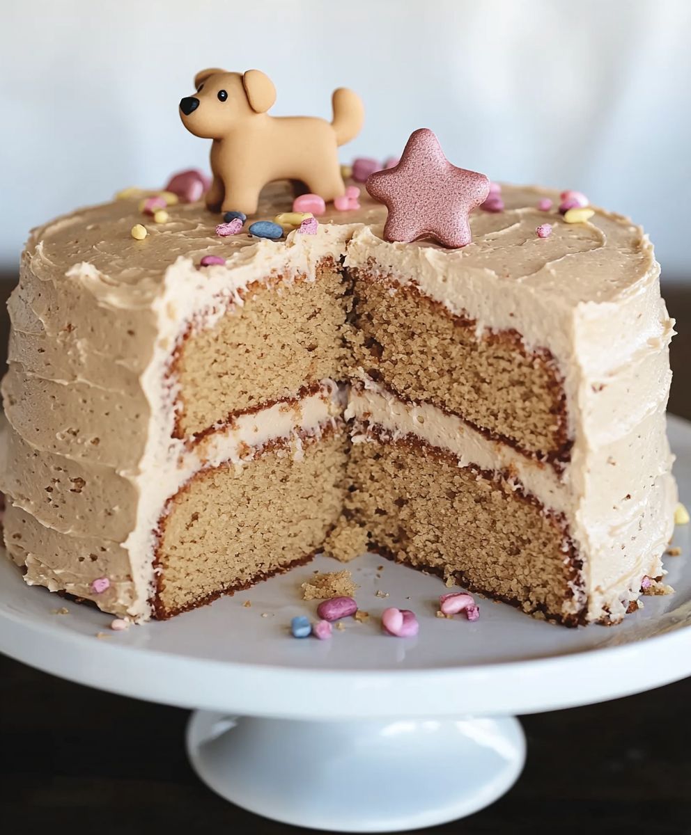 Hunde Geburtstagstorte backen