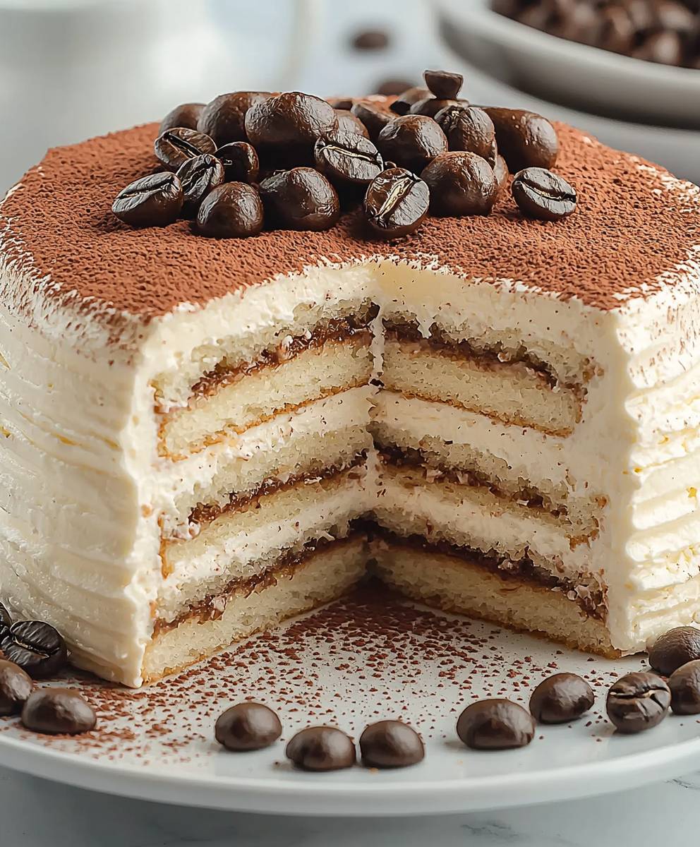 Kaffee Tiramisu Kuchen
