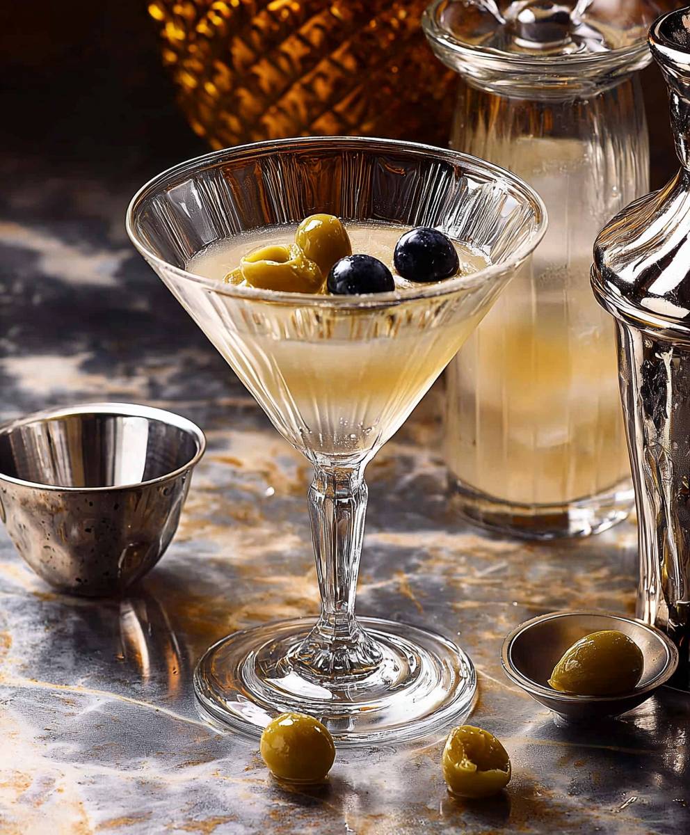 Dirty Martini schnell einfach