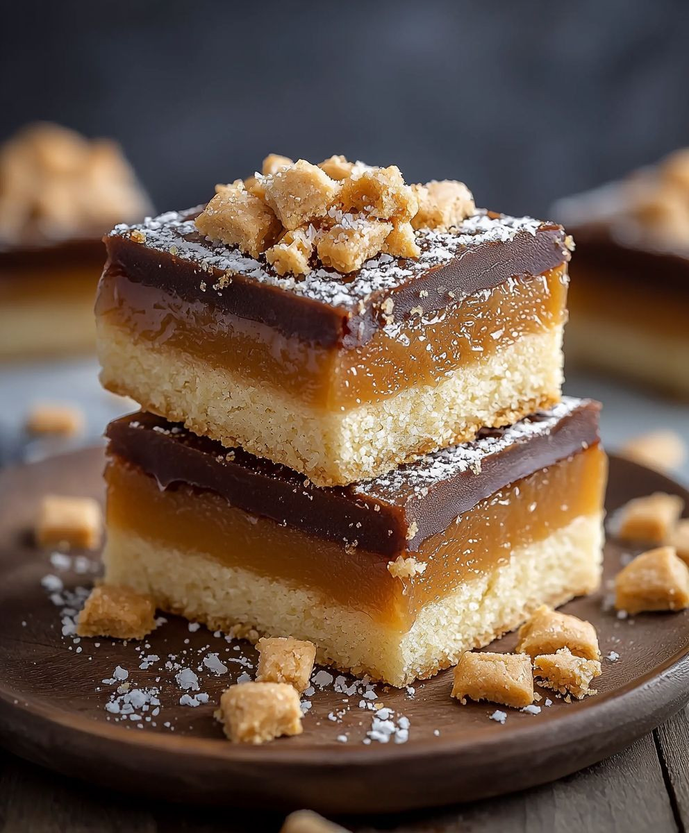 Shortbread mit Karamell