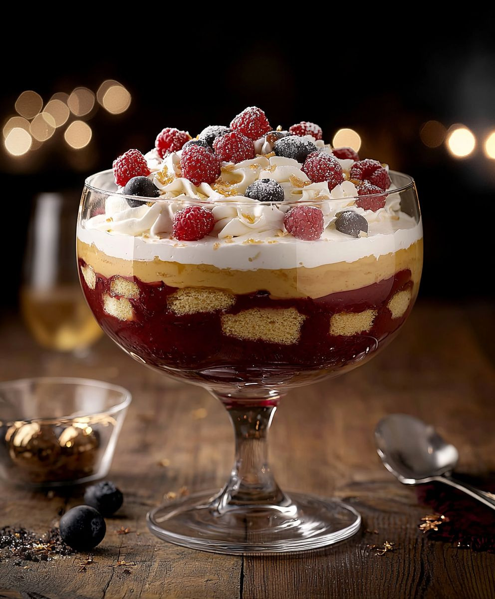 Sherry-Trifle zubereiten