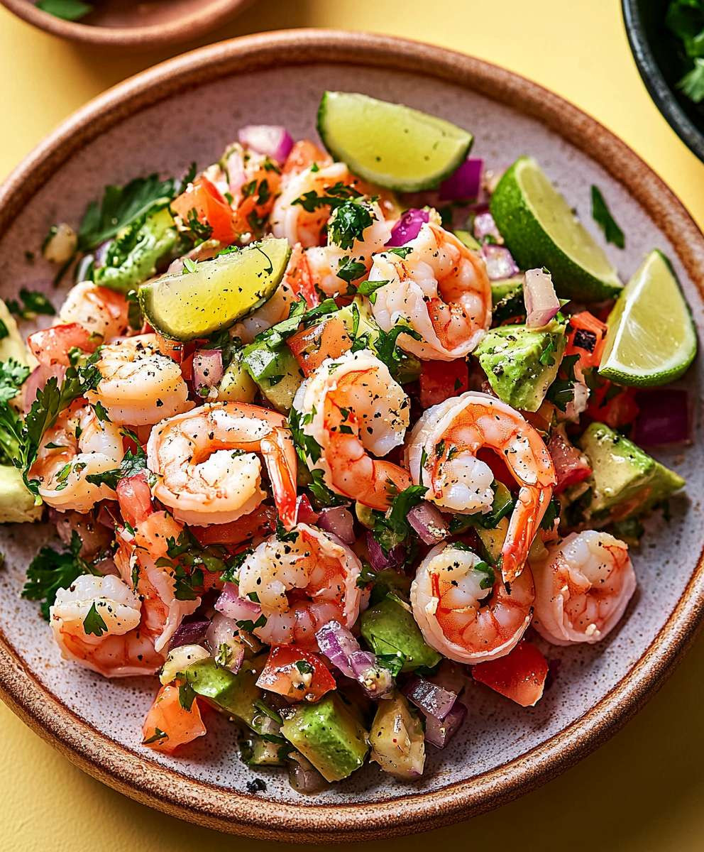 Garnelen Ceviche