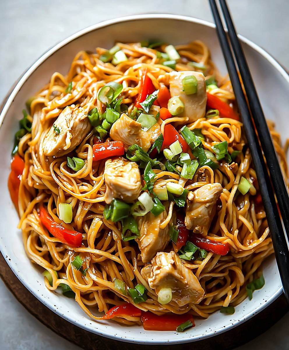 Hühnchen Chow Mein