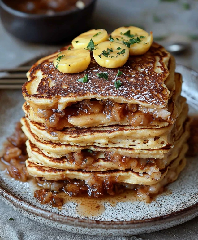 Gefüllte Pfannkuchen