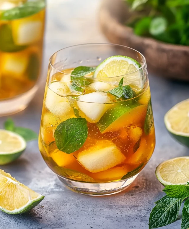 Caipirinha Bowle mit Pitú