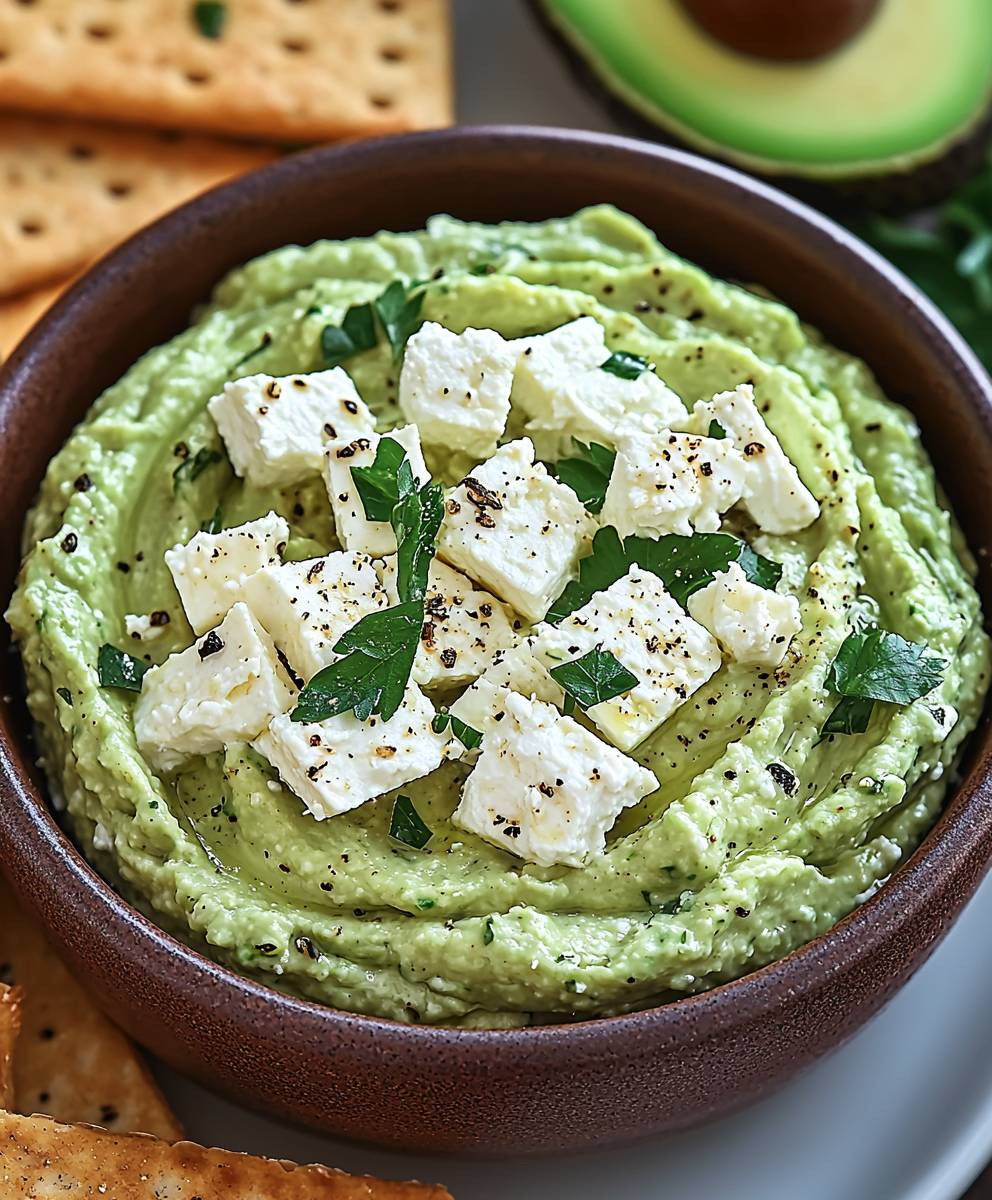 Feta Avocado Dip