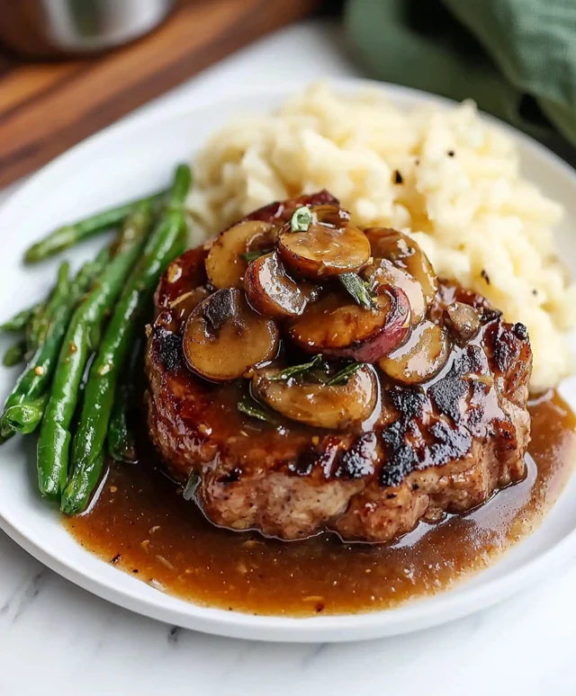 Würfelsteak mit Soße