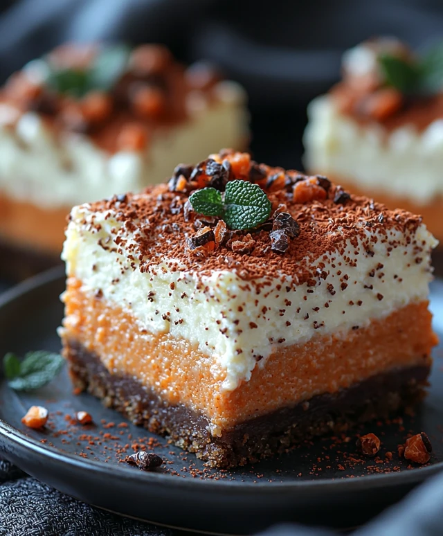 Karotten Käsekuchen Riegel
