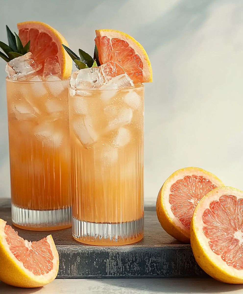 Grapefruitlimonade selber machen